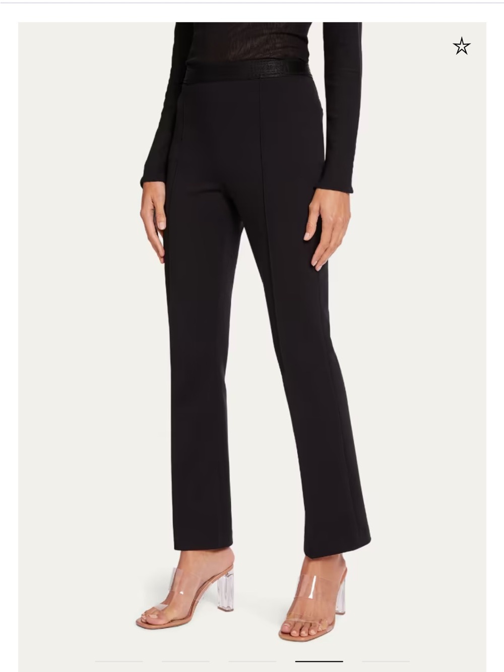 still on Wolford website Grazia black pants